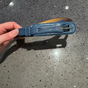 Vintage Genuine Reptile Leather belt